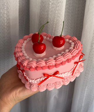 Joyero tarta de cerezas