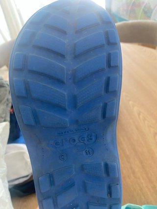 Botas de agua Crocs azules Talla 28-29