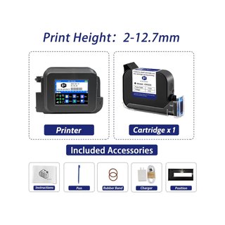 Eurannit XMINI impresora portátil tinta rápida