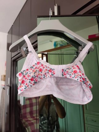 Reggiseno Rosa & Junio 115D senza ferretti