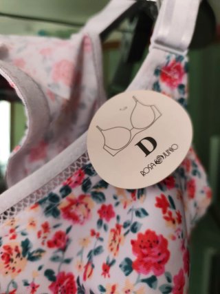 Reggiseno Rosa & Junio 115D senza ferretti