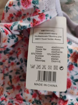 Reggiseno Rosa & Junio 115D senza ferretti