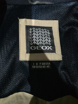 Chaqueta Bomber Geox Beige
