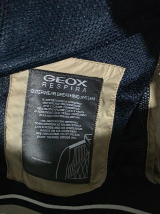 Chaqueta Bomber Geox Beige