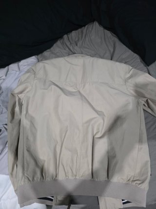 Chaqueta Bomber Geox Beige