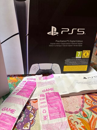 Consola PS5 Digital Edition Blanca
