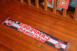 Cachecol SL Benfica Campeões Nacionais