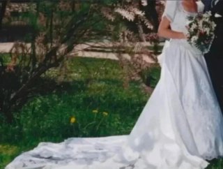 Vestido de Novia Blanco talla M