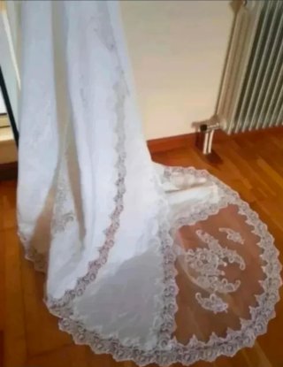 Vestido de Novia Blanco talla M