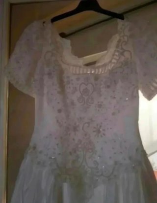 Vestido de Novia Blanco talla M
