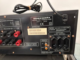 Marantz PM8000 Amplificador Integrado Negro