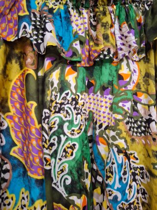 Falda flamenca multicolor
