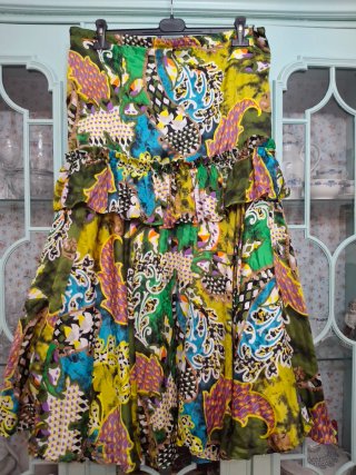 Falda flamenca multicolor