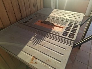 Mesa de corte de madera