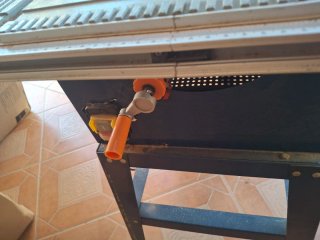 Mesa de corte de madera