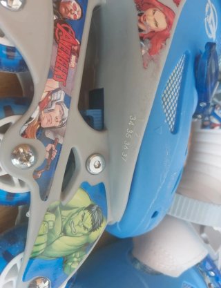 Patines Marvel Talla 34-37 Ajustables