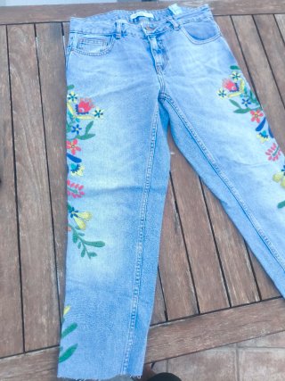 Lote 10 Pantalones Vaqueros Mujer Talla XS