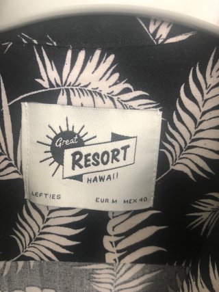 Camisa Resort Hawaiana Estampada M