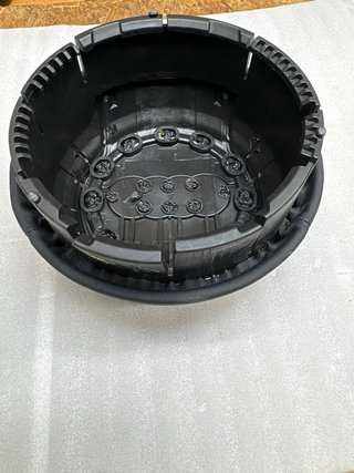 Copriairbag Audi in Pelle Nero