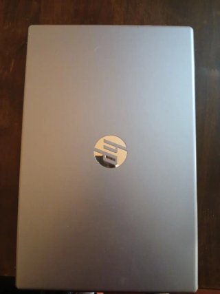 HP Portátil Plata y Negro