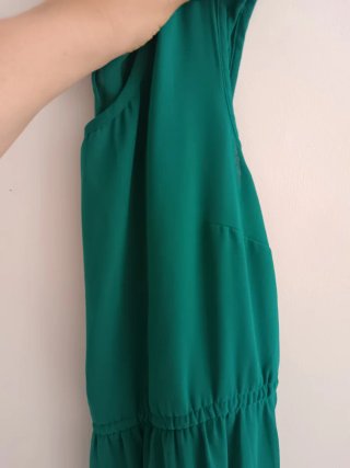 Vestido H&M Verde Turquesa.