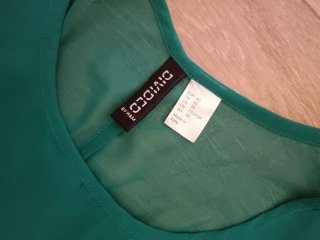 Vestido H&M Verde Turquesa.