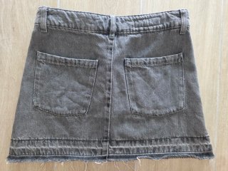 2 minifaldas vaqueras T 13-14 Zara y Mango Kids