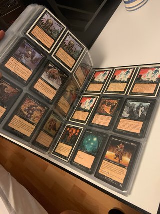 Colección Cartas Magic: Urza, Tempest, etc.