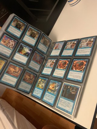 Colección Cartas Magic: Urza, Tempest, etc.
