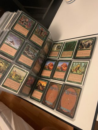 Colección Cartas Magic: Urza, Tempest, etc.