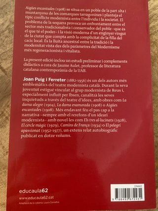 Libro de lectura: Aigües Encantades de Joan Puig