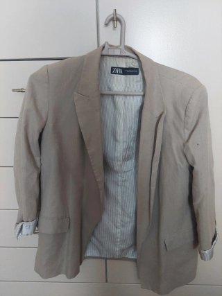 Americana Zara Gris, Americana lino Americana verd
