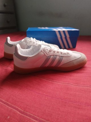Adidas Samba OG Blancas Grises