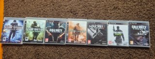 Lote 7 Juegos Call of Duty PS3