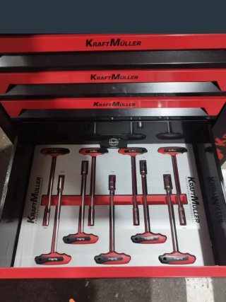 Carro de herramientas Kraft Müller 7/7 cajones