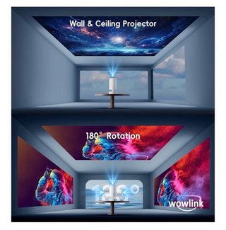 Proyector wowlink Mini Portátil Blanco