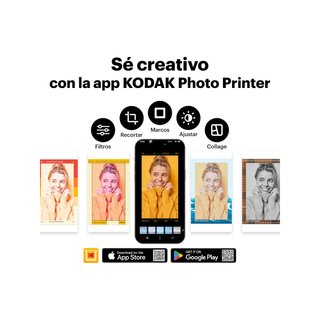 Kodak PD460Y80 impresora fotos instantánea pack