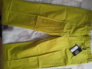 Pantalones naranja y verde Estrenar!!!!