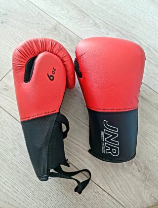 Guantes Boxeo Junior Decathlon 6 oz Rojos