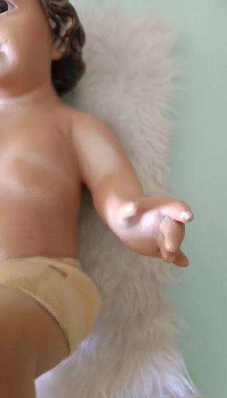 Antígüa Figura Niño Jesús de los años 60
