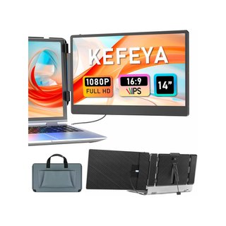 KEFEYA Extensor portátil laptop doble pantalla