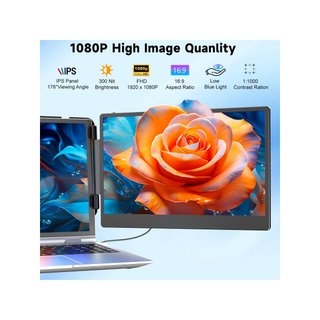 KEFEYA Extensor portátil laptop doble pantalla