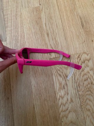 Gafas de sol infantiles rosas y moradas