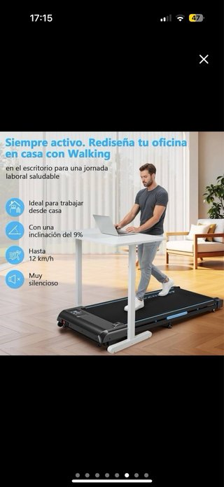 Cinta de correr 1-10km/h