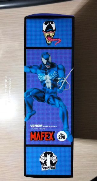 MAFEX N298: Venom. Comic Blue Ver.