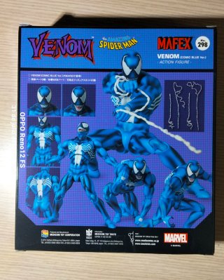 MAFEX N298: Venom. Comic Blue Ver.