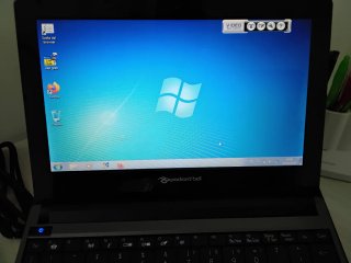 Netbook Packard Bell nero