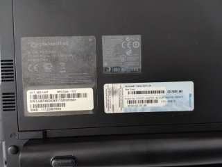 Netbook Packard Bell nero