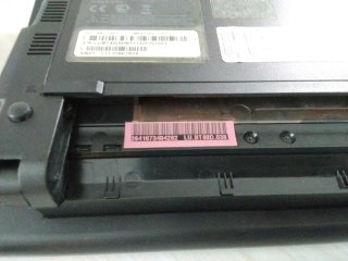 Netbook Packard Bell nero
