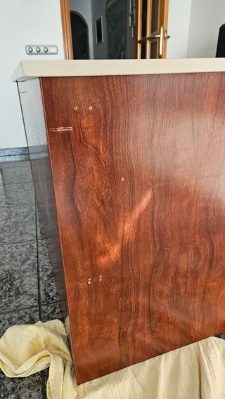 Mesa escritorio 120 x 60 con buc de cajones
